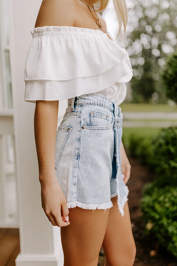 The Jake High Waist Denim Skort 5 The Jake High Waist Denim Skort - Image 5