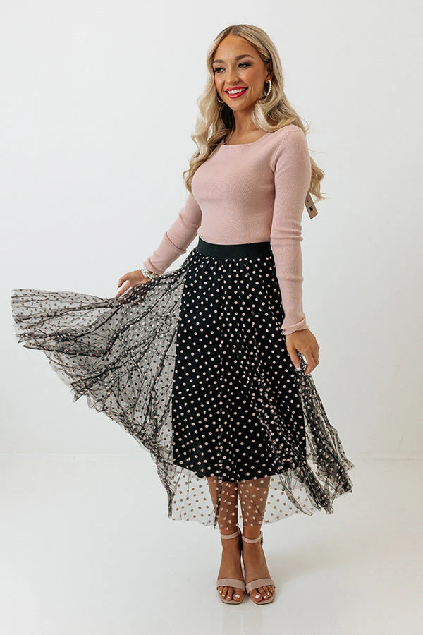 True Love And Tulle Polka Dot Skirt 1 True Love And Tulle Polka Dot Skirt