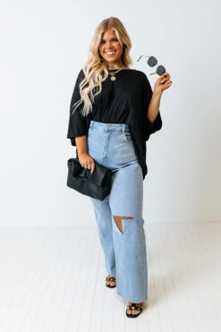 The Teela High Waist Wide Leg Jean Curves -Hanger Fashion 2204194825000 2022042813331800 b12800e8the teela high waist wide leg jean curves