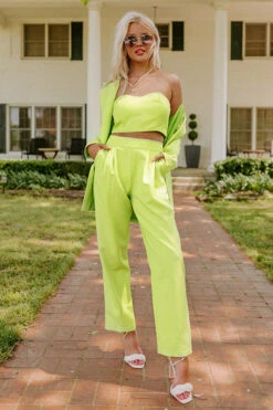 Insta Famous Bustier Crop Top In Lime -Hanger Fashion 2205025948000 2022052409581000 10d1cde4insta famous bustier crop top in lime