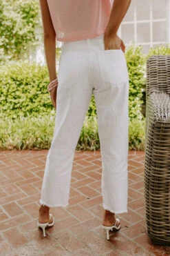 The Lowell High Waist Distressed Jean -Hanger Fashion 2205093377000 2022051609445700 9497e65cthe lowell high waist distressed jean