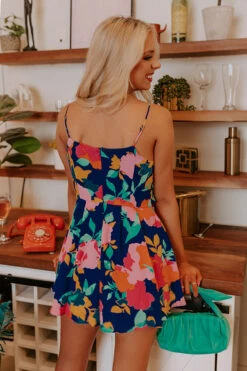 Over The Ocean Floral Romper -Hanger Fashion 2206023448000 2022060915433600 511d5815over the ocean floral romper