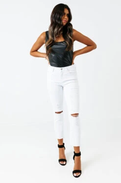 The Gerry High Waist Distressed Ankle Skinny -Hanger Fashion 2206219686000 2022072908293000 c85f8052the gerry high waist distressed ankle skinny