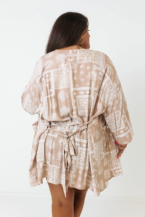 Dawn Of Time Paisley Overlay In Iced Latte Curves 3 Dawn Of Time Paisley Overlay In Iced Latte Curves - Image 3