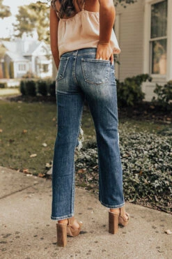 The Whirl High Waist Distressed Jean -Hanger Fashion 2209086227000 2022091915062300 c1beeb05the whirl high waist distressed jean
