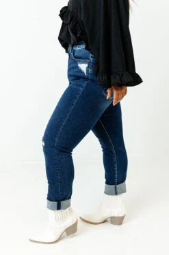 The Lorelei High Waist Distressed Skinny Curves -Hanger Fashion 2209127708000 2022092616075400 18e3d3f7the lorelei high waist distressed skinny curves