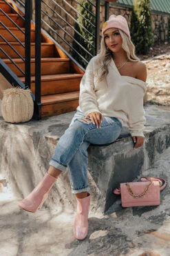 Cozy On Up Sweater In Cream