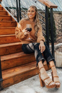 Flash A Smile Embellished Sweater In Camel 7 Flash A Smile Embellished Sweater In Camel -Hanger Fashion 2209164043000 2022100311270700 404b5a0fflash a smile embellished sweater