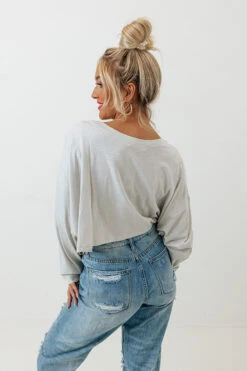 Newly Obsessed Crop Top In Light Grey -Hanger Fashion 2211017169000 2022112311242400 2f0eb04bnewly obsessed crop top in light grey