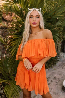 Try Your Luck Pleated Romper