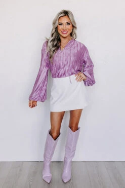 Simply Polished High Waist Skort In White -Hanger Fashion 2212288266000 2023012307424000 06521c79simply polished high waist skort in white