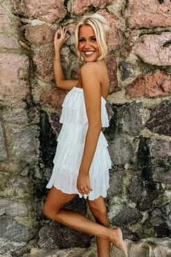 Beauty Filter Tiered Romper -Hanger Fashion 2212302362000 2023021315334600 13cc5e2dmustard seed express sample 2