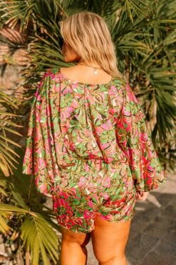 Truly Tropical Satin Romper Curves -Hanger Fashion 2301235785000 2023022710320400 b171ea43truly tropical satin romper curves