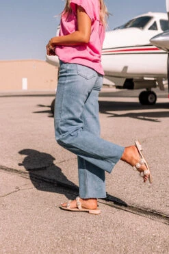 The Mckenna High Waist Straight Leg Jean -Hanger Fashion 2302099438000 2023022111230000 fa117914the mckenna high waist straight leg jean