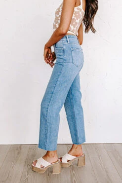 The Mckenna High Waist Straight Leg Jean -Hanger Fashion 2302099438000 2023051109305200 386ac93cthe mckenna high waist straight leg jean