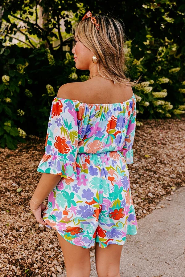 Paradise Found Floral Romper 3 Paradise Found Floral Romper - Image 3