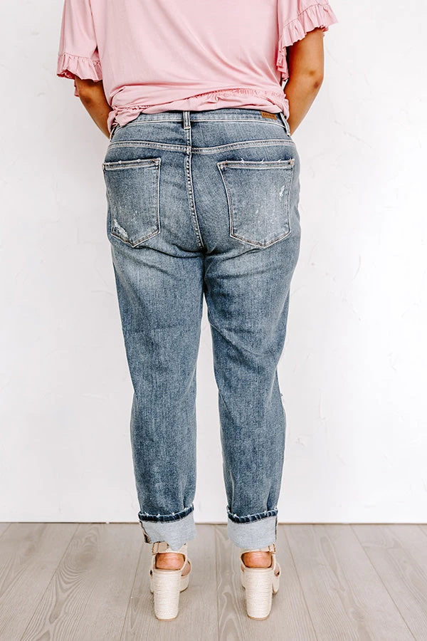 The Perez Midrise Distressed Jean Curves 4 The Perez Midrise Distressed Jean Curves - Image 4