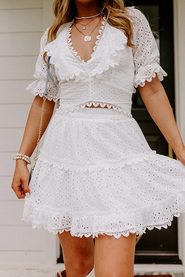 Grand Vision Eyelet Skirt 4 Grand Vision Eyelet Skirt - Image 4