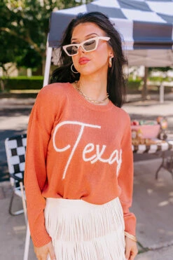 Texas Knit Sweater -Hanger Fashion 2306214826000 2023071711290800 ce2995e2texas knit sweater