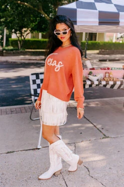 Texas Knit Sweater -Hanger Fashion 2306214826000 2023071711290900 6654664btexas knit sweater