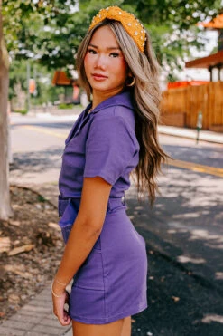 Stay Sophisticated Denim Romper In Purple 11 Stay Sophisticated Denim Romper In Purple -Hanger Fashion 2307035230000 2023071810232600 1fcaa3b8stay sophisticated denim romper in purple