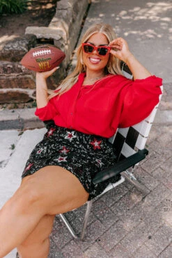 Pre-game Party Sequin Skirt In Black Curves -Hanger Fashion 2307073238000 2023071814463300 59da3dccpre game party sequin skirt in black curves